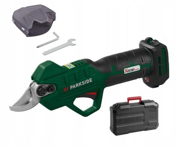 PARKSIDE AKUMULATOROWE NOŻYCE DO GAŁĘZI SEKATOR 20 V PAAS 20-Li +WALIZKA
